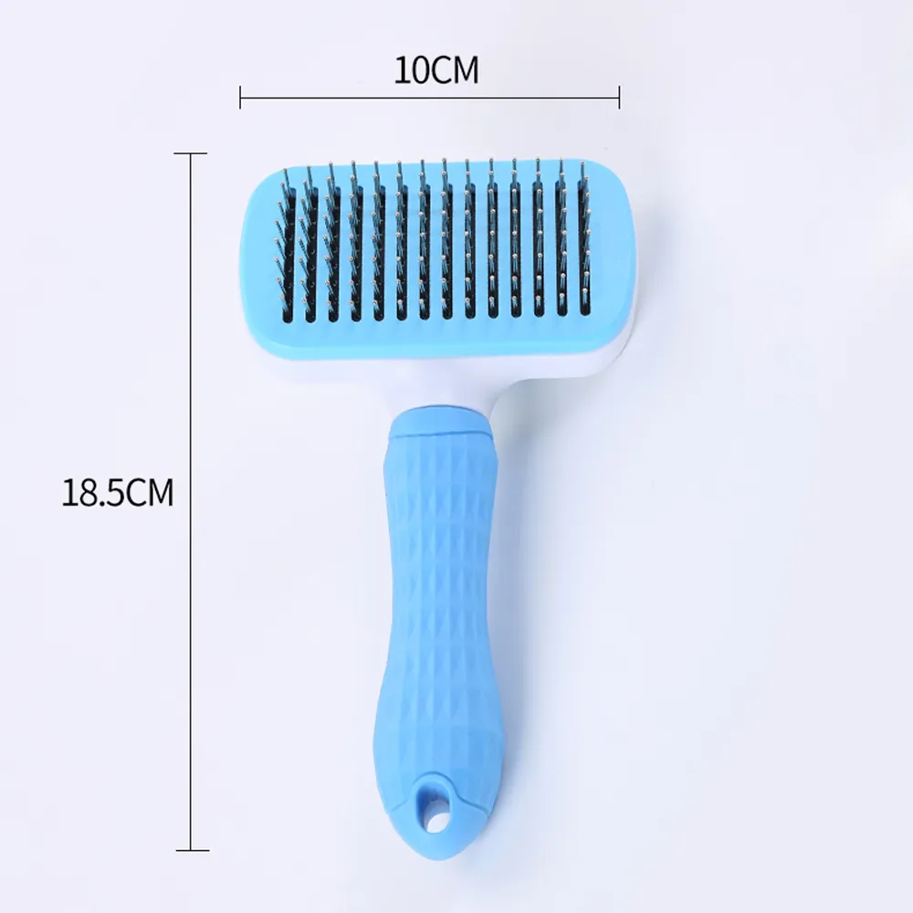 Pet grooming clean comb - Blue