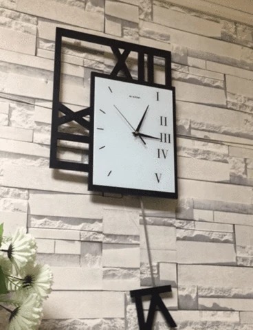 Swinging Pendulum Wall Clock, picture 3 of 3