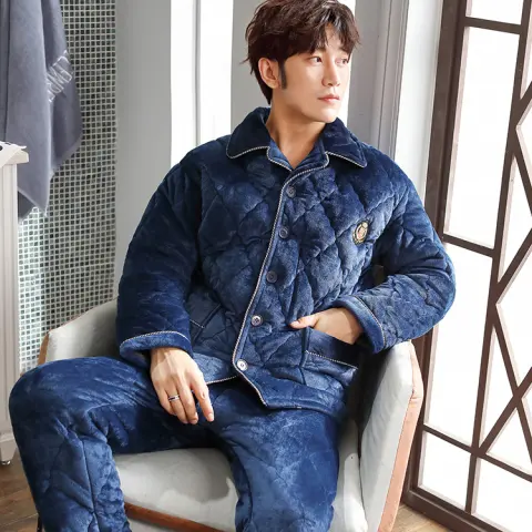 Winter Thick Men's Pajamas