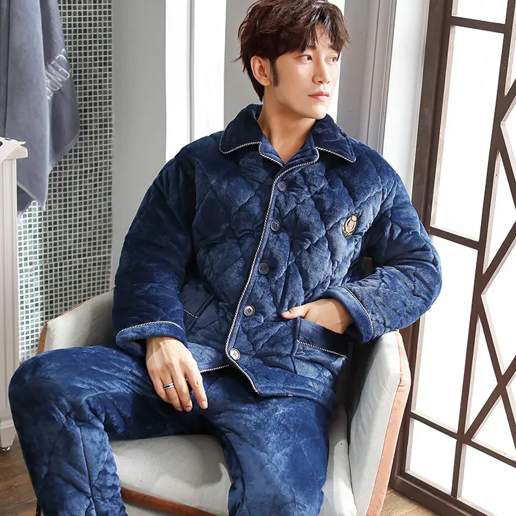 Winter Thick Men's Pajamas