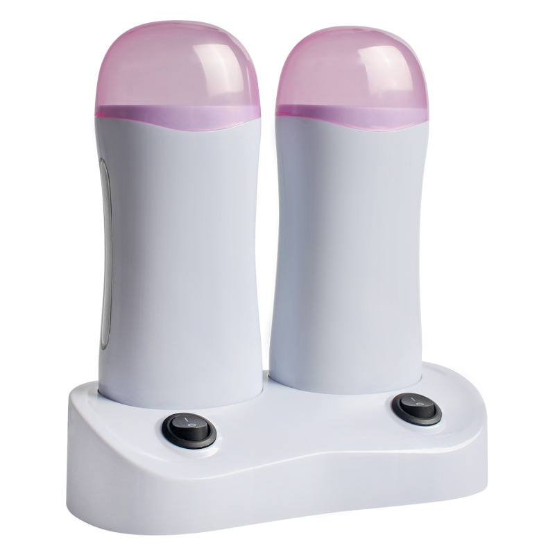Roller hair removal wax machine wax melter (White-US)