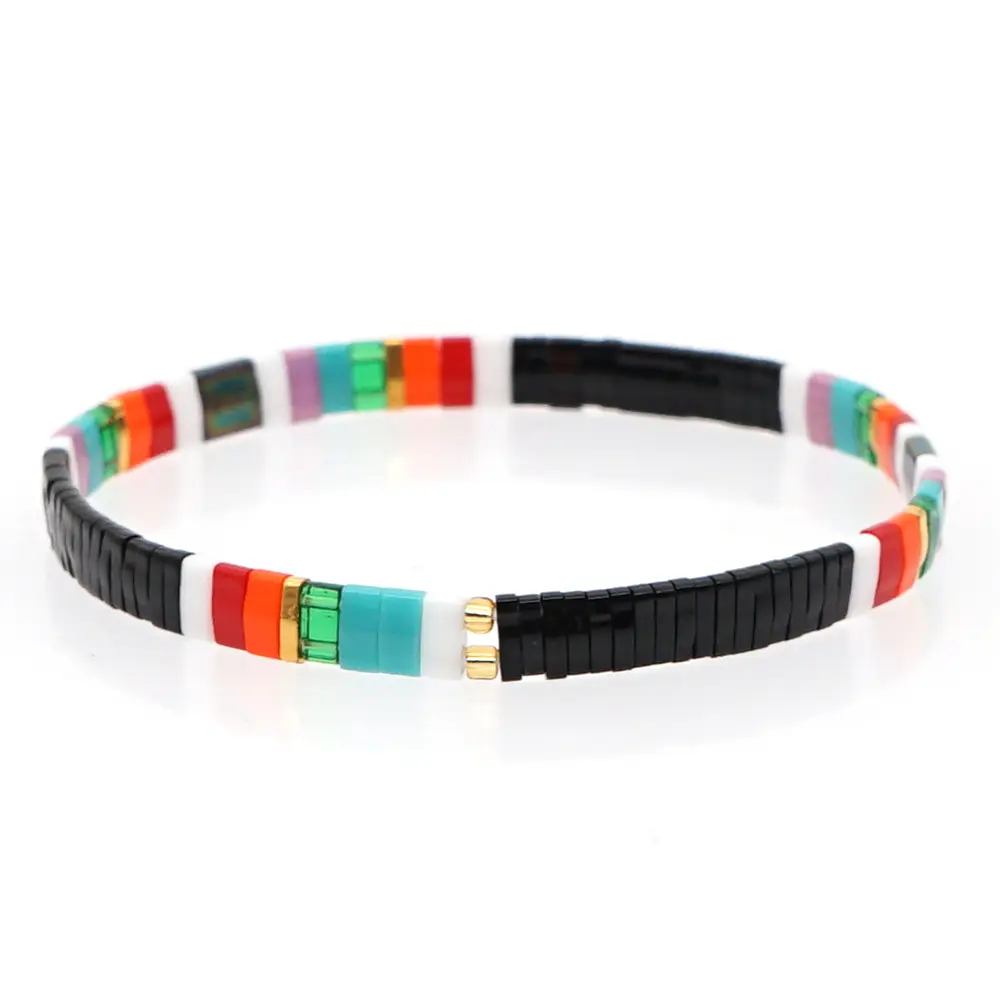 Bohemian women's beaded bracelet