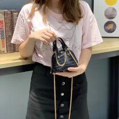 Children's print mini bag - Black - View 1