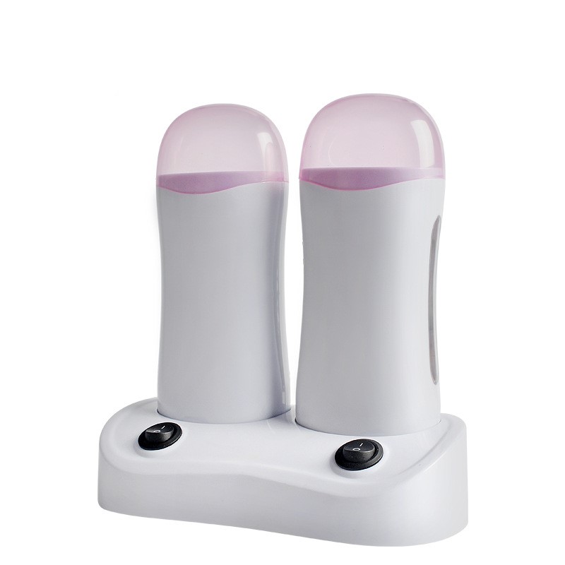 Roller hair removal wax machine wax melter (White-US)