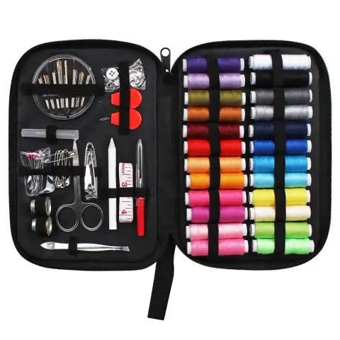 Sewing Suit Travel Bag Black Zipper Bag