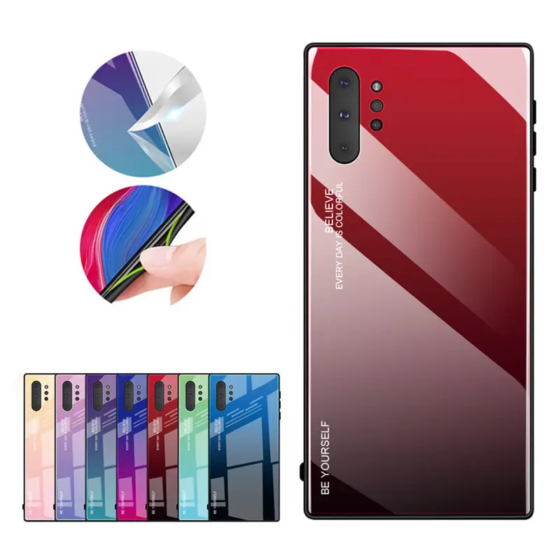 Gradient Glass Phone Case
