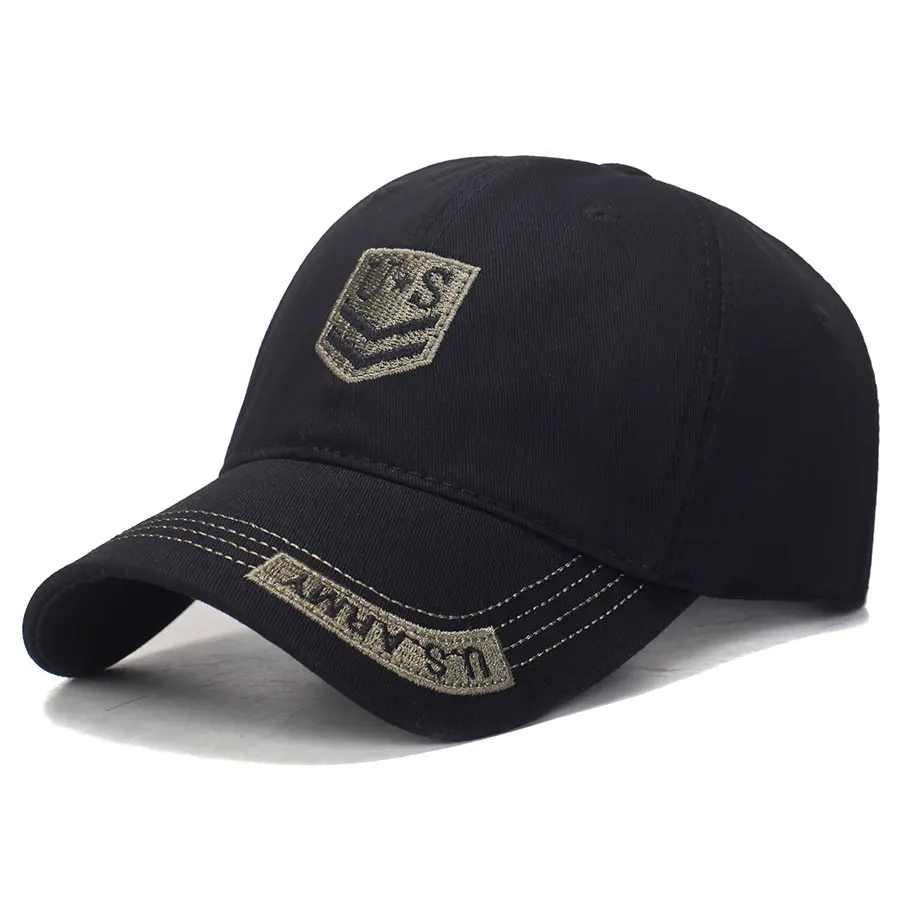 Embroidered US Baseball Cap