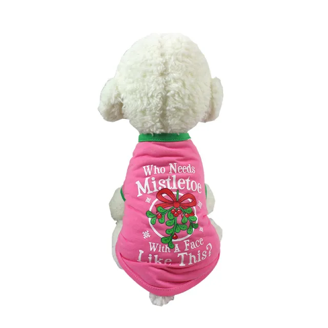 Dog Christmas Costume Sweatshirt Vest Clothes 9 Style - Shop at LoveMi