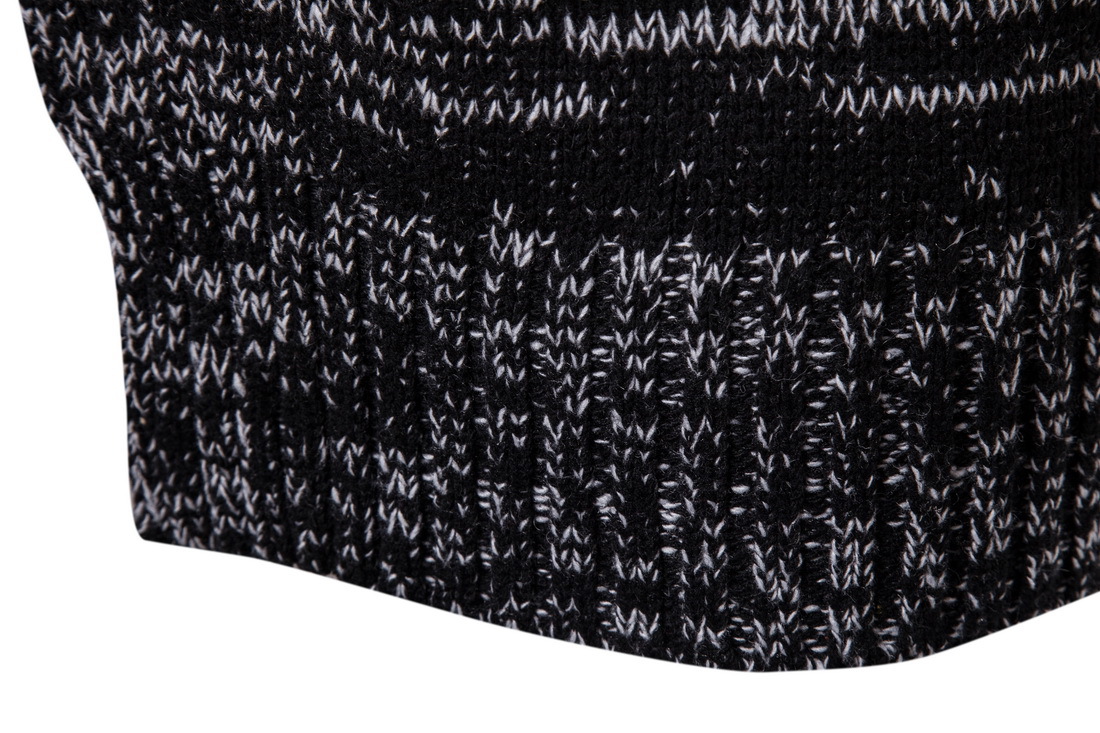 Men's gradient gray hooded cardigan jacket