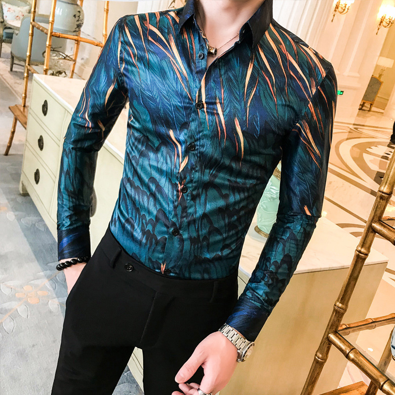 Men's Statement Floral Print Shirt