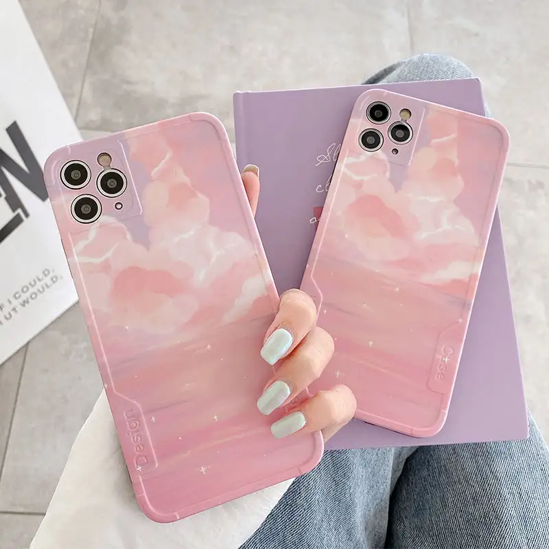 Silicone soft shell phone case