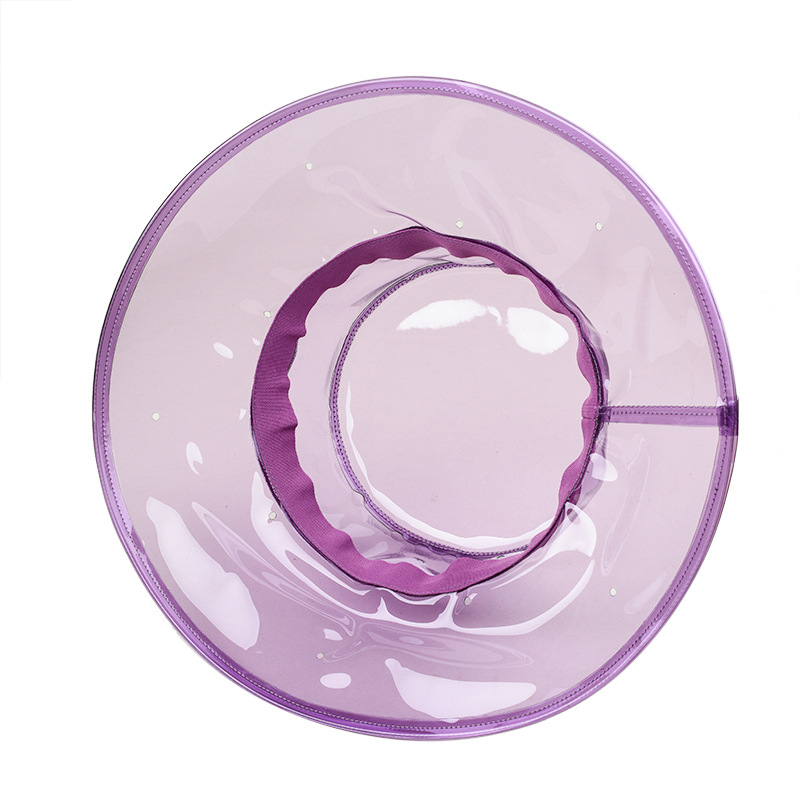 Plastic awning fisherman's hat