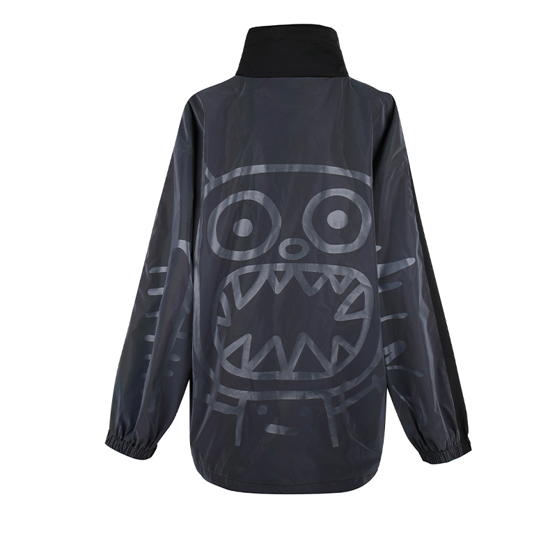 Laser Punk Metal Long Jacket