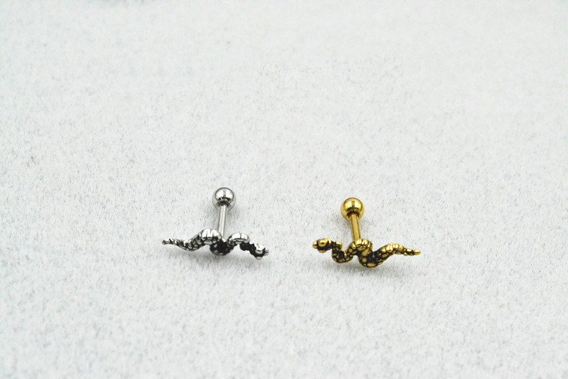 Stainless steel cast ear studs