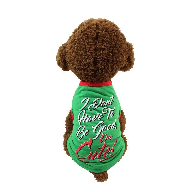 Dog Christmas Costume Sweatshirt Vest Clothes - 11 Style