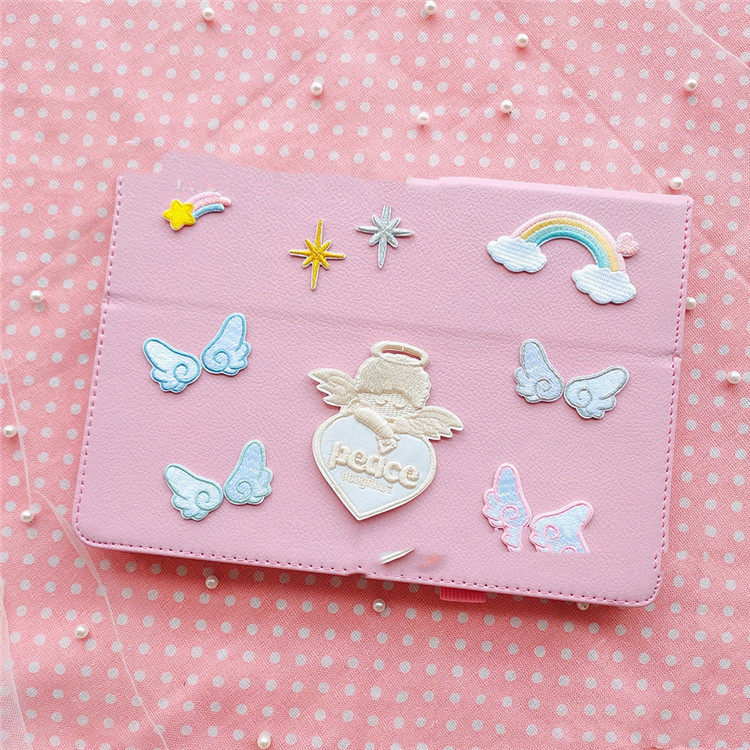 Angel wings meteor embroidery cloth sticker — image 1
