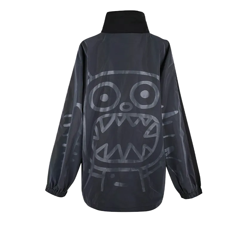 Laser Punk Metal Long Jacket