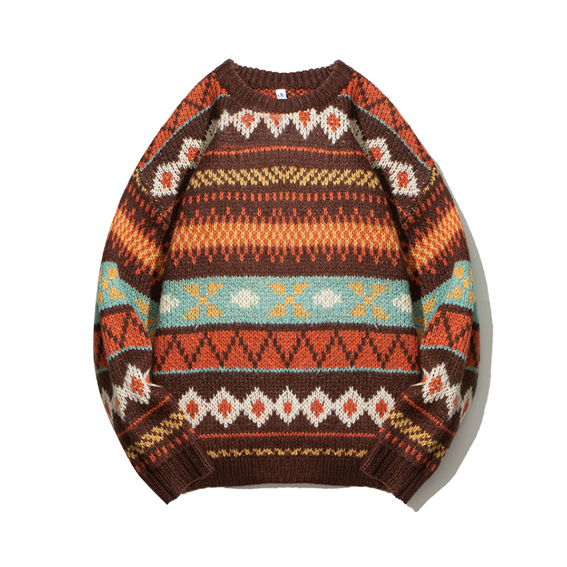 Wear a sweater with a lazy exterior