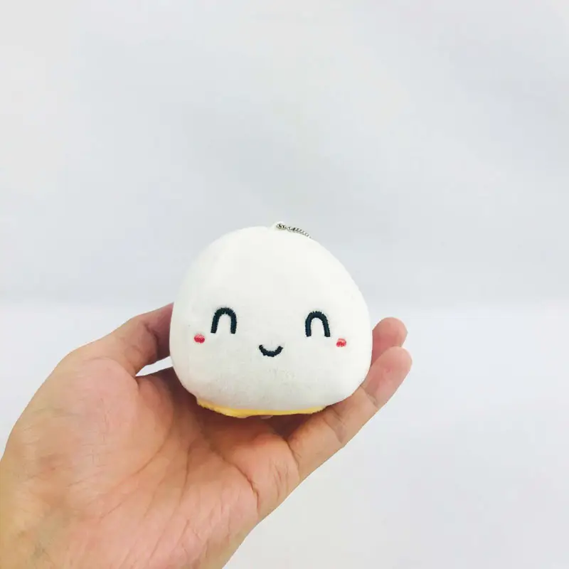 Turn-over plush doll keychain