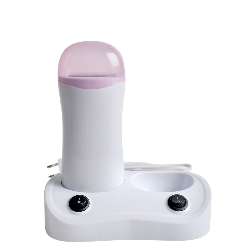 Roller hair removal wax machine wax melter (White-US)