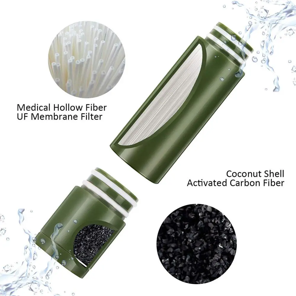 Multistage Outdoor Water Purifier for Emergency Camping Wilderness Survival – image 5