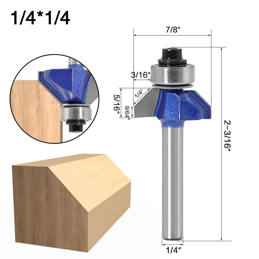Angle cutter woodworking milling cutter