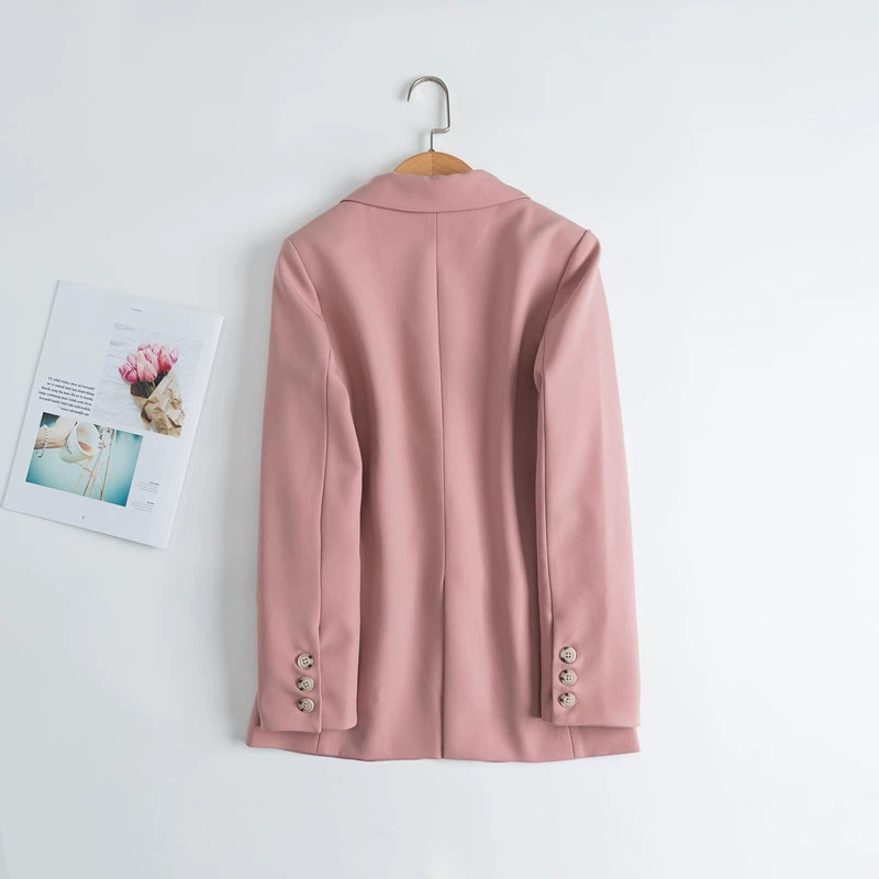 Plain suit jacket skirt