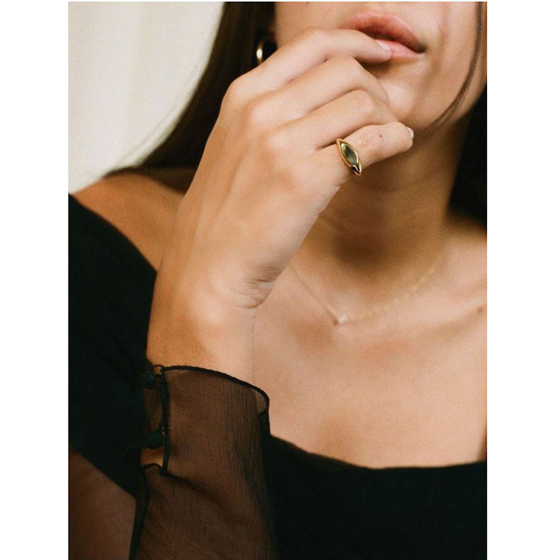 Temperament index finger ring ring female simple