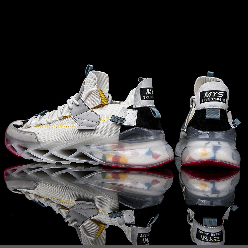 Men's Cushioned Performance Low-Top Sneakers