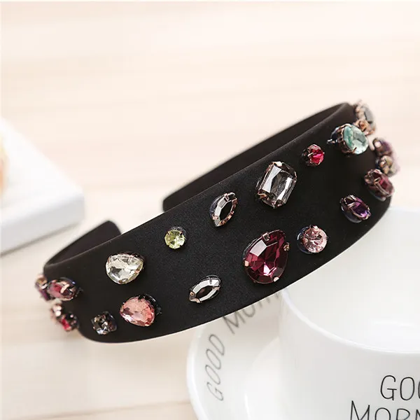 Wide-Edged Headband - Black