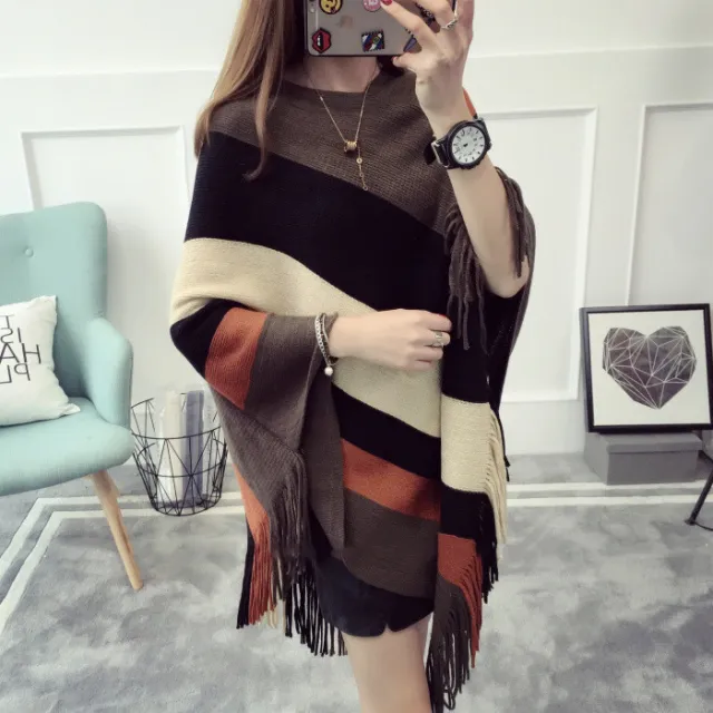 Sweater and knitwear women's versatile coat Orange Red - Shop at LoveMi