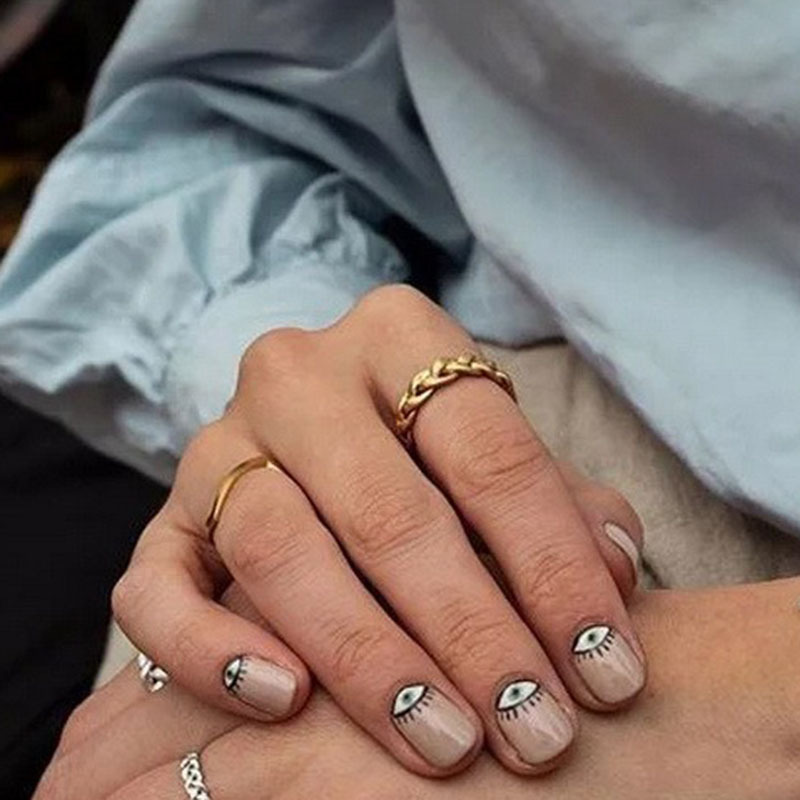 Woven twist matte matte vintage custom ring