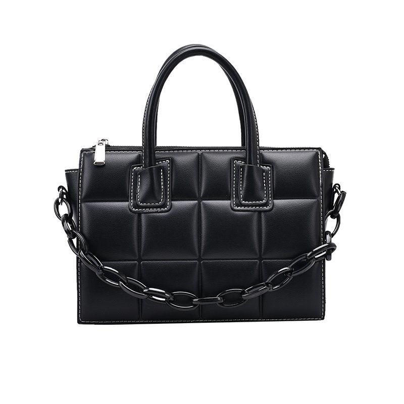 Straddle bag women's bag handbag box bag new style Black - Shop at LoveMi