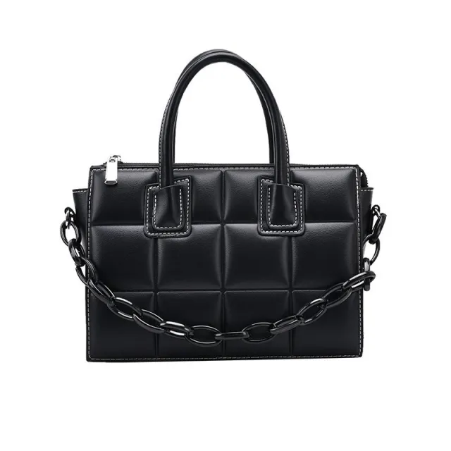Straddle bag women's bag handbag box bag new style Black - Shop at LoveMi