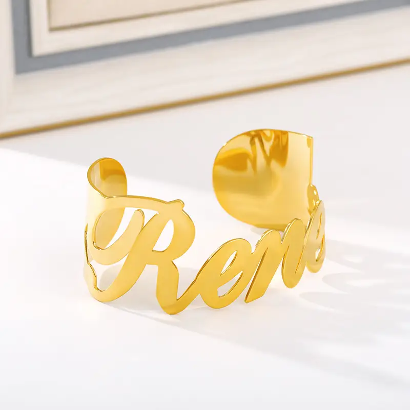 Stainless steel name custom Bracelet