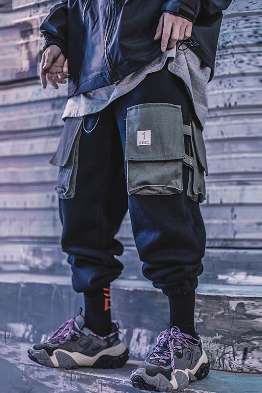 Casual pants leg binding