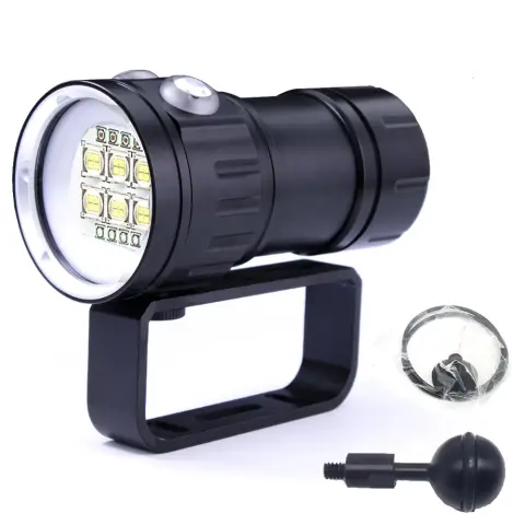 Professional Photography Fill Light Diving Flashlight