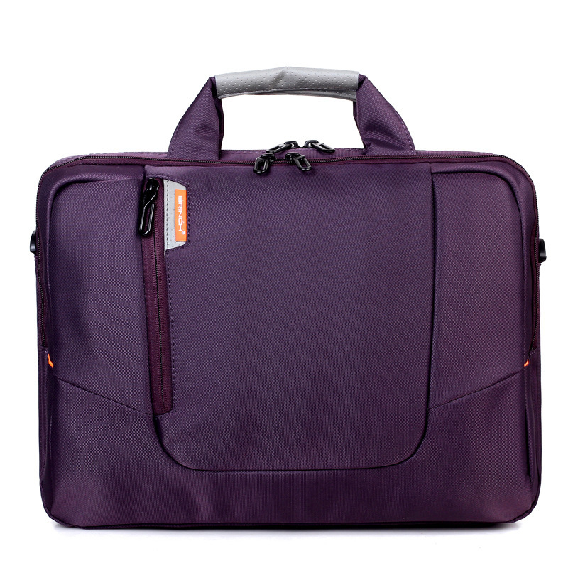 Cross border explosive laptop bag briefcase Purple - Shop at LoveMi