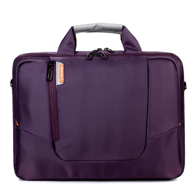 Cross border explosive laptop bag briefcase Purple - Shop at LoveMi