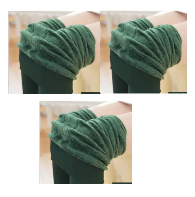 High Waisted Tights Green 3Pcs - Shop at LoveMi