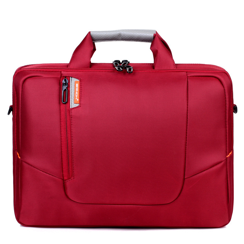 Cross border explosive laptop bag briefcase Red - Shop at LoveMi