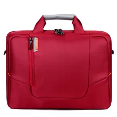 Cross-border explosive laptop bag briefcase - Red - View 1