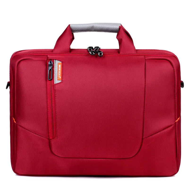 Cross-border explosive laptop bag briefcase - Red