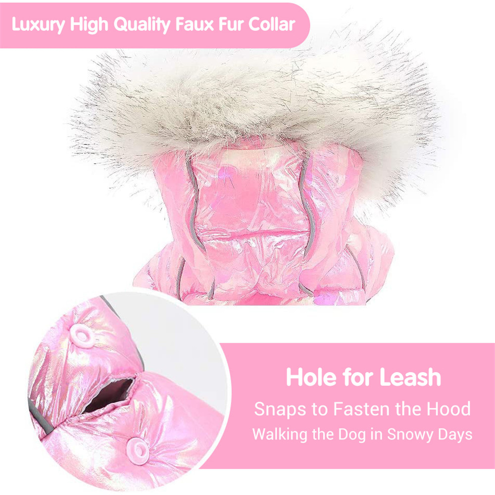 Dog clothes colorful hat four legged sweater button — view 2
