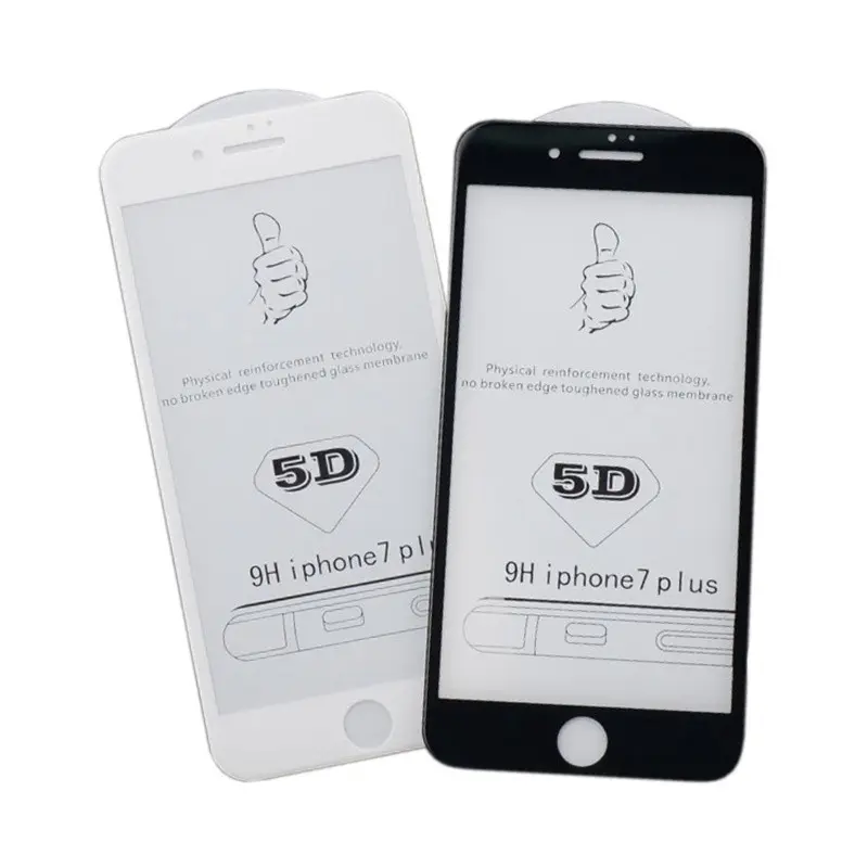 5D Full Screen Glass Film HD Tempered