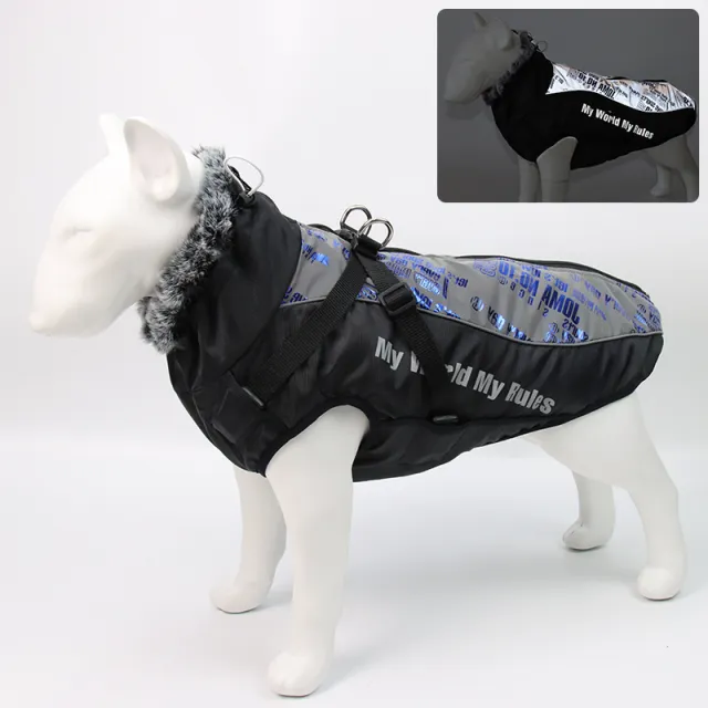 Thicken warm winter cotton vests Cool White Blue - Shop at LoveMi