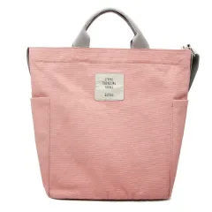 New canvas bag shoulder messenger bag - Pink - View 1