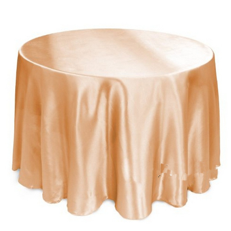 Title 2, Round satin tablecloth