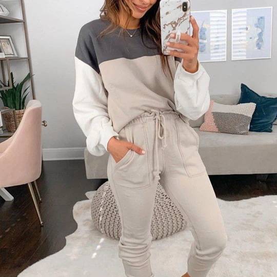 New hot selling two piece home leisure suit