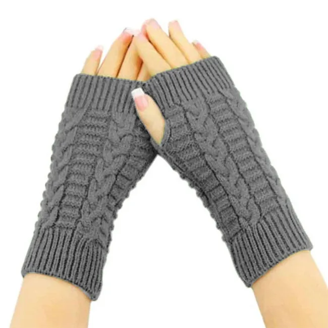 Female computer gloves - Grey